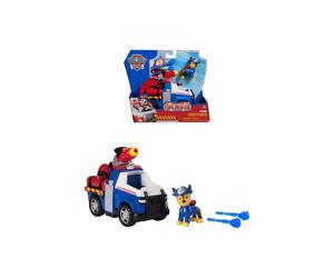 Figurine with vehicle - SPIN MASTER - Paw Patrol Fire Rescue - Chase - Fire truck - Multicolor - 3 years