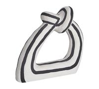 Figurine ZANDER Stoneware Retro Black-White