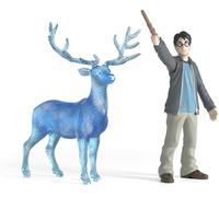 Schleich 42680 Harry Potter & Patronus toy Wizarding World playset Doe Wizard