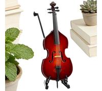 -figurines - Miniature classic violin figure - Small instrument craft string instruments ornaments - For living room, bedroom, shelf, desk, children's room, bookcase, bedside table