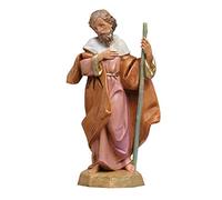 Figurines Nativity Scene St. Joseph Standing with Stick 12 cm Fontanini 1
