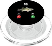 Fih Calling Decline Accept Phone Call Funny Fish PopSockets PopGrip for MagSafe