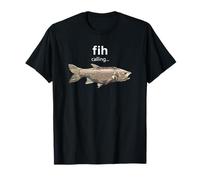 Fih Calling Funny Men's Fishing Internet Meme Fih T-Shirt
