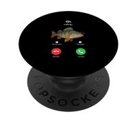 Fih Calling Remind me Message Decline Accept Phone Call Fish PopSockets Adhesive PopGrip