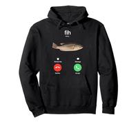 Fih Calling Remind me Message Decline Accept Phone Call Fish Pullover Hoodie