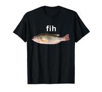 Fih Calling Remind me Message Decline Accept Phone Call Fish T-Shirt