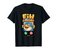 Fih Calling Remind me Message Decline Accept Phone Call T-Shirt