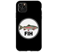 Fih Funny Misspelled Fish Meme Joke Fishing Fisher Angler Case for iPhone 11 Pro Max