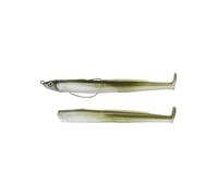 FIIISH - Black Eel - 15 Cm - Combo Shore - 10G - Kaki + Spare Kaki - Be1251