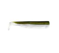 Fiiish Black Minnow Fishing Lure Bodies - Kaki White, Size 90