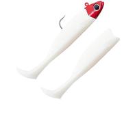 Fiiish Combo Heavy Master Shad - 7,5cm - 9g - White Coco/Red Head - MS4507