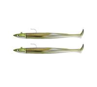 Fiiish Crazy Paddle Tail 15cm, 20g - Double Combo Off Shore - Kaki - 2 Pieces