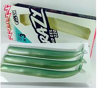 Fiiish Crazy Sand Eel 220 3 Lure Bodies - Pearl Green