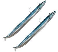 Fiiish Crazy Sand Eel Double Combo Off Shore - 15cm, 20g - Bleu Nacre - 2pc/pk