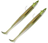 Fiiish Double Combo Off Shore Crazy Paddle Tail No.1-10cm - 10g - Kaki - CPT6028