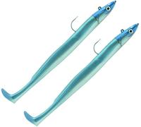 Fiiish Double Combo Off Shore Crazy Paddle Tail No.1-10cm - 10g - Pearl Blue - CPT6030