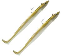 Fiiish Double Combo Off Shore Crazy Paddle Tail No.3-15cm - 20g - Or - CPT6013