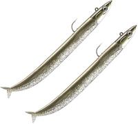 Fiiish Double Combo Off Shore Crazy Sand Eel No.3-15cm - 20g - Kaki Strike - CSE5047
