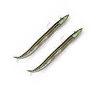 Fiiish Double Combo Off Shore Crazy Sand Eel + Rattle No.3-15cm - 20g - Kaki - CSE802