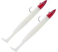 Fiiish Double Combo Offshore Crazy Paddle Tail - 12cm - 15g - White Coco/Red Head - CPT6037