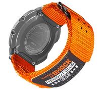 FIILIIX Military Style Watch Strap Compatible with Casio Protrek PRG-200/250/500/260/280/550, PRW-2500/3500/5100/5000/510, Nylon Strap with Breather Holes & Hook and Loop Closure.
