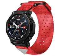 FIILIIX Watch Bands Compatible with Amazift T-Rex 3 Pro Nylon Strap, Wristband Replacement Bracelet for T-Rex 3 Outdoor Smartwatch(NO Fit Amazift T-Rex 3)