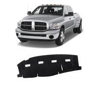 FIILINES Custom Fit for Dash Cover 2006-2009 Dodge Ram 2500 3500/2006-2008 Dodge Ram 1500 Dashboard Mat Cover Sunshade Nonslip Mesh Carpet Protector No Glare