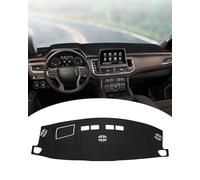 FIILINES Dash Cover for Chevrolet Suburban/Chevrolet Tahoe/GMC Yukon 2021-2024 (Not for GMC Yukon Denali), Dashboard Mat Cover Car Accessories Sunshade Nonslip Mesh Protector No Glare Black