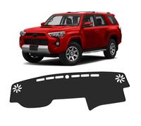 FIILINES Dash Cover for Toyota 4Runner 2010-2024, Dashboard Mat Accessories Dash Cover Sunshade Nonslip Mesh Protector No Glare Black