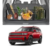 FIILINES Trunk Mesh Cargo Net for Hyundai Santa Fe 2025 2024 2026 Accessories Envelope Style Cargo Net for Hyundai Santa Fe Accessories, Premium Rear Trunk Organizers and Storage