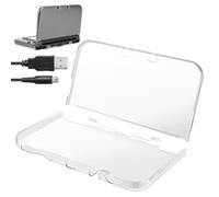 FiiMan Ultra Clear Crystal Transparent Hard Shell Protective Case Cover for Nintendo NEW 3DS XL LL, Skin Accessory Compatible with Handheld Gaming Console