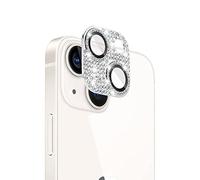 FiiMoo Camera Lens Protector Compatible with iPhone 14/iPhone 14 Plus, Anti-Scratch Lens Tempered Glass, 9H Hardness, Camera Lens Screen Protector, Crystal Rear Camera Glass Screen Protector-Silver