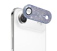 FiiMoo Camera Lens Protector for iPhone 17 Air Lens Protectors, Anti-Scratch Lens Tempered Glass, 9H Hardness, Aluminum, Diamond Crystal Camera Lens Screen Protector-Blue
