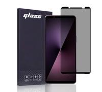 FiiMoo Privacy Screen Protector for Sony Xperia 1 VII, Anti-spy Screen Protector, [Case Friendly][9H Hardness][Anti-Scratch], for Sony Xperia 1 VII Privacy Tempered Glass
