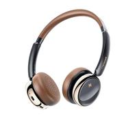 FiiO Anytime Active Noise Cancelling Bluetooth 5.4 Retro Headphones, 58H Playtime, with Microphone,Light Weight Earphones Comfort Headsets for Travel,Home (Black)