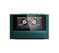 FiiO Echo 4G Hi-Res Digital Audio Player, Dual DAC Bluetooth Music Player, 4.4mm Balanced Output, Color Screen, Portable DAP (Green 4G)