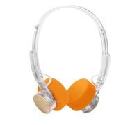 FiiO EH11 Retro On-Ear Bluetooth Headphones, LDAC Hi-Res Wireless, Lightweight 92g, 30H Playtime, Dual Device Connection, App EQ & Gaming Mode, Built-in Mic (Transparent)