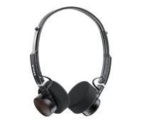 FiiO EH11 Retro On-Ear Bluetooth Headphones, LDAC Hi-Res Wireless, Lightweight 92g, 30H Playtime, Dual Device Connection, App EQ & Gaming Mode, Built-in Mic, Transparent Black