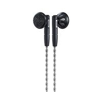 FiiO FF5 Carbon-Based Dynamic Driver in-Ear Earphone Clear Sound & Wide Soundstage with 3.5mm/4.4mm MMCX Cable, Alumium Shell