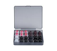 FiiO HS19 Replacement Eartips Set- 12 Pairs Silicone Foam Tips for IEM Earphone