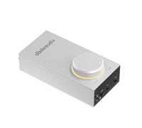 FiiO JadeAudio GIGAS 1 High-Power Desktop Headphone Amplifier, Class AB Discrete Amp, Up to 4600mW+4600mW Balanced Output, 4.4mm & 3.5mm Outputs (Silver)