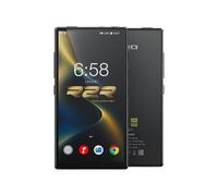 FiiO M33 R2R Portable HiFi Music Player, Snapdragon 680, 8GB RAM + 128GB Memory, True R2R DAC, XMOS XU316 USB Audio, 1100mW Balanced Output, Auto EQ, 5.5 Inch Full HD Display (Black)
