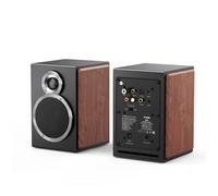 FiiO SA1 High-Fidelity Desktop Speaker. 31-Band PEQ, LDAC Bluetooth,20W2+5W2 Output, Phono Preamp, Wood Fiber Woofer, Aluminum-Magnesium Tweeter (Black)