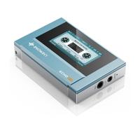 SnowSky/FiiO Echo Mini HiFi Bluetooth MP3 Player, 15Hours Playback, Independent Volume Control with 3.5mm/4.4mm Headphones Outputs (Sky Blue)