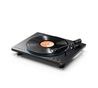 FiiO TT13 Fully Automatic Vinyl Stereo Turntable(Analog), Powerful Phono preamp, Dust Cover, Die-cast Aluminum Platter (TT13 Black Bluetooth)