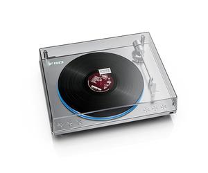 FiiO TT13 Fully Automatic Vinyl Stereo Turntable(Analog), Powerful Phono preamp, Dust Cover, Die-cast Aluminum Platter (TT13 Silver Bluetooth)