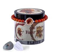 FiitCASE 12 Constellation Affirmation Cards Jar With NFC Zodiac Signs Bracelets, Interactive Cosmic Guidance System with Personalized Digital Experience, Spiritual Gift for Women Men