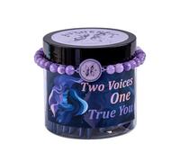 FiitCASE 12 Constellation Affirmation Cards Jar With NFC Zodiac Signs Bracelets, Interactive Cosmic Guidance System with Personalized Digital Experience, Spiritual Gift for Women Men