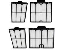 Fiitzn Ultra Fine Filters Compatible with Dolphin Active 20,Explorer E30,M600,Proteus DX4,Triton PS Part # 9991467-R4, Pleated Pool Cleaner Replacement Part, 4 Packs