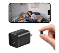 fijawee 1080P Home Security Indoor Camera with Hidden Spy Detector, Intelligent WLAN Security Camera with Motion Detection, HD 1080P